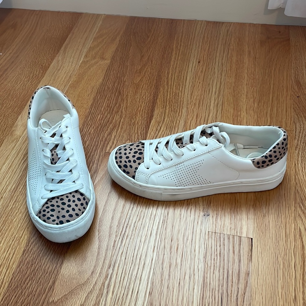 White sneakers
